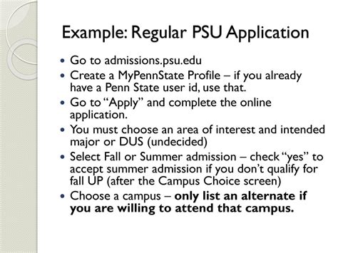 psu admission status|Step 7: Check Your Application Status in MyPennState.